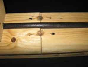 Butt Joint with 1" Dowels