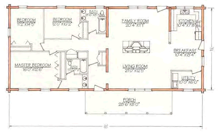 302 Dakota Floor Plan