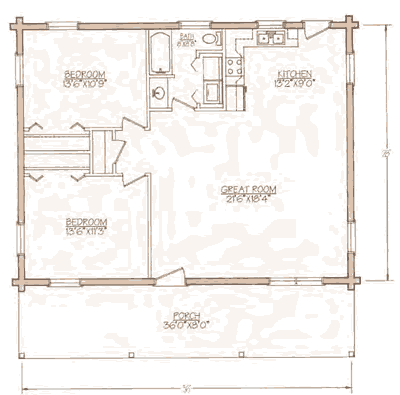 303 Oregon Floor Plan